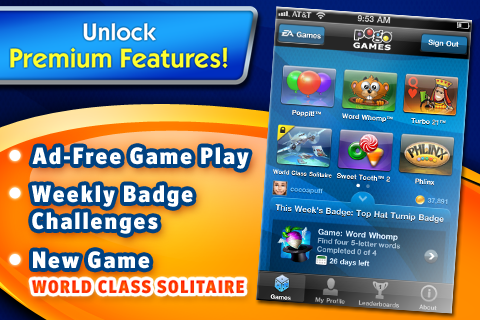 Pogo Games free app screenshot 3