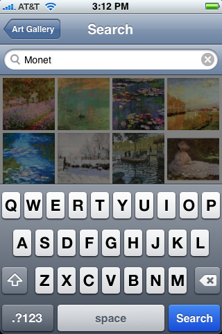 Art Gallery Free free app screenshot 2