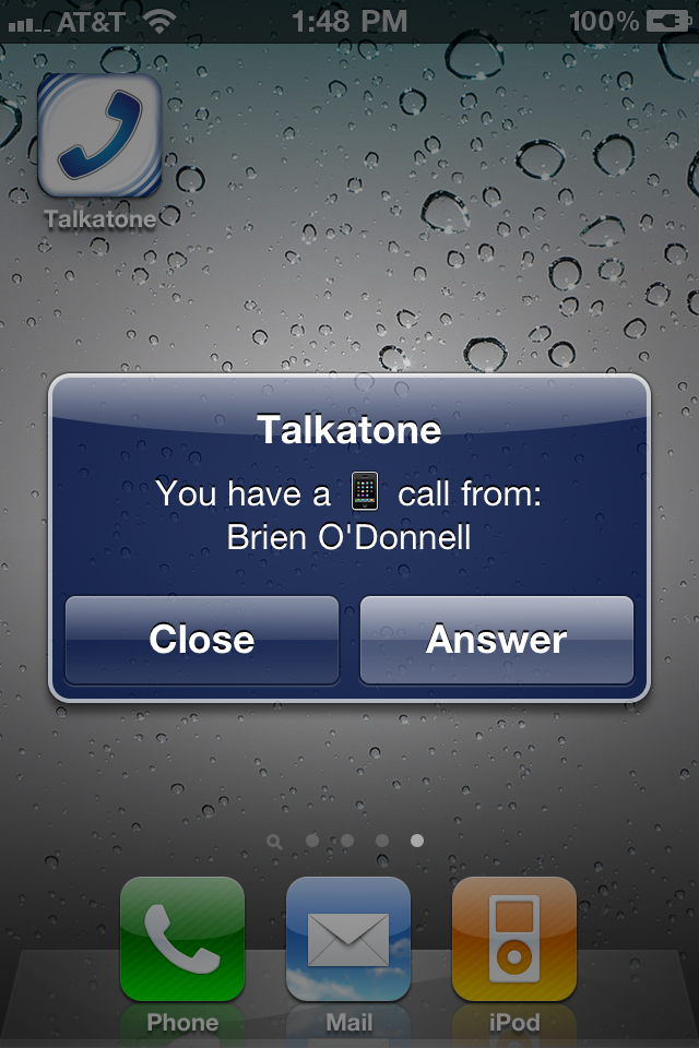 Talkatone - free phone and IM for GTalk (gmail chat) and VoIP Google Voice free app screenshot 3