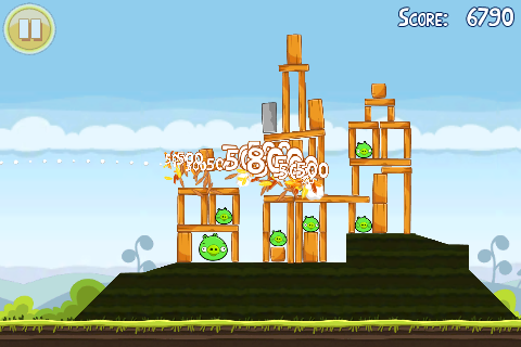 Angry Birds Free free app screenshot 3