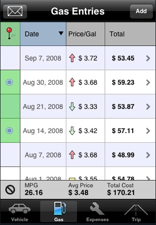 VehiCal - Car Expense Management free app screenshot 3