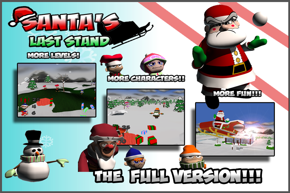 Santa's Last Stand Lite free app screenshot 3