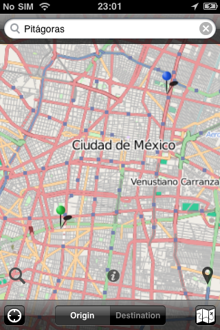 Mexico - Offline Map free app screenshot 1