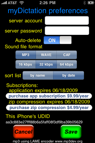 myDictation Pro free app screenshot 3