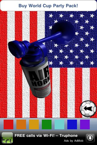 African Horn - Vuvuzela & Rattle free app screenshot 1