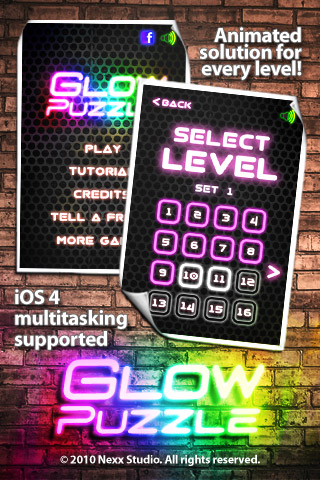 Glow Puzzle free app screenshot 2