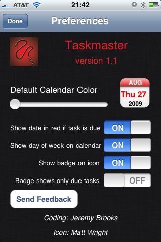 Taskmaster - A Simple ToDo List free app screenshot 3