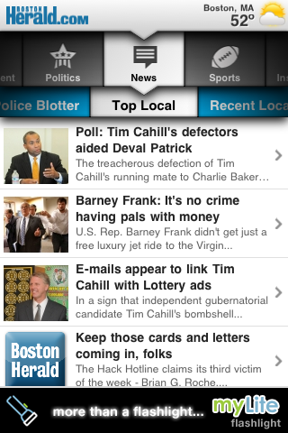Boston Herald free app screenshot 4