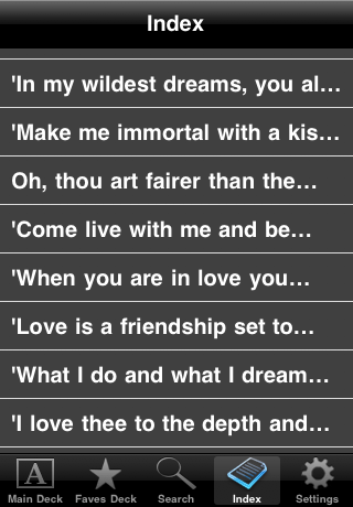 Love Quotes (Free!) free app screenshot 3