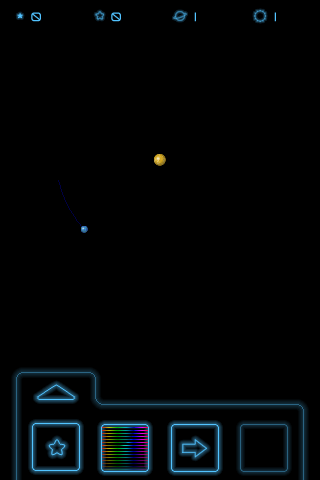 Planet simulation free app screenshot 4