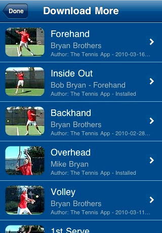 The Tennis App free app screenshot 1