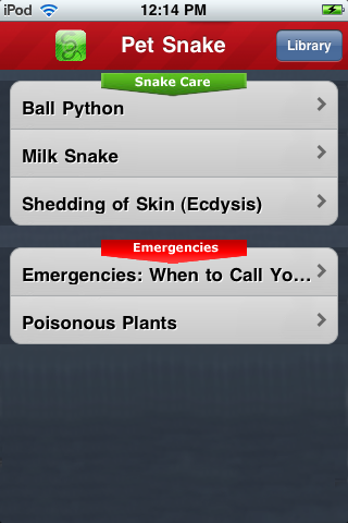 Pet Snake Lite free app screenshot 1