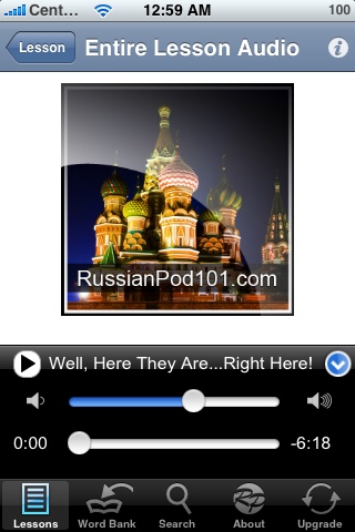 Free Pocket Russian - Beginner free app screenshot 1