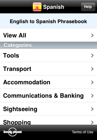 Lonely Planet Spanish Phrasebook