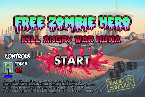 Free Zombie Hero - Kill Angry War Ninja free app screenshot 3