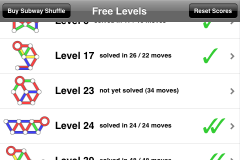 Subway Shuffle Lite free app screenshot 4