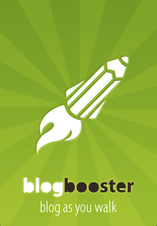 Free mobile blogging with BlogBooster free app screenshot 1