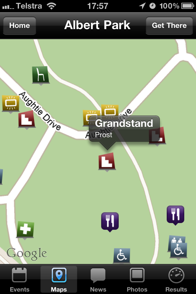 Australian Grand Prix free app screenshot 2