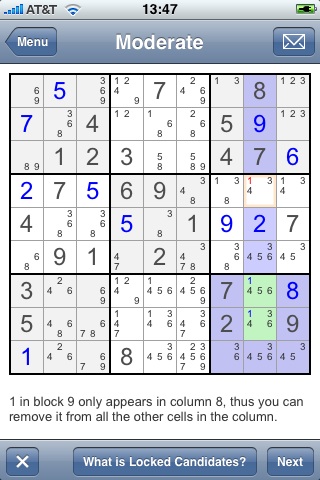 Sudoku 101 (Free) free app screenshot 1