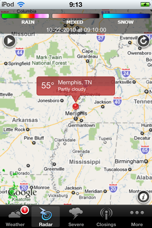 Memphis Severe Weather  WREG WX free app screenshot 2