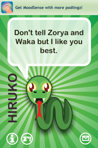 Hiruko the Bizarre Facts Snake free app screenshot 1
