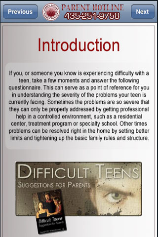 Difficult Teens - Suggestions For Parents (Lite) free app screenshot 3