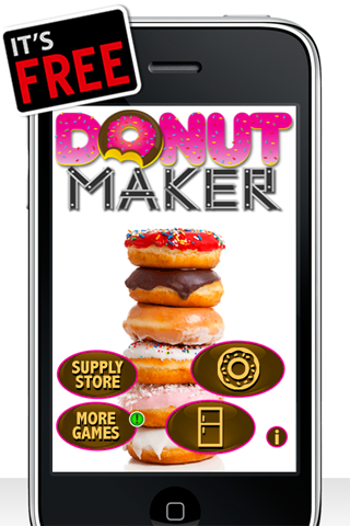 Donut Maker free app screenshot 1