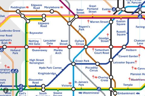 London Tube Map free app screenshot 1
