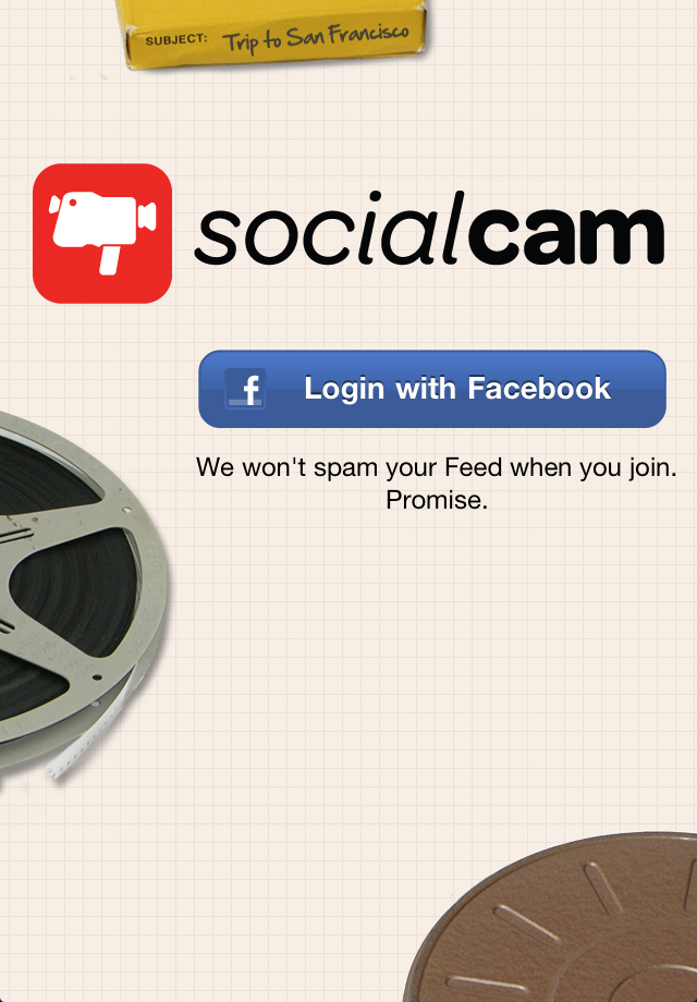 Socialcam free app screenshot 1