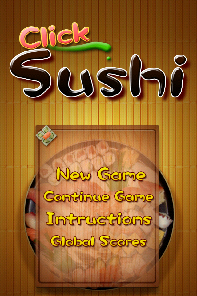 Click Sushi free app screenshot 1