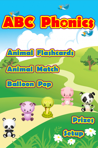 ABC Phonics Animals Free Lite -Talking & Spelling Alphabet Flashcards Kids Games free app screenshot 3
