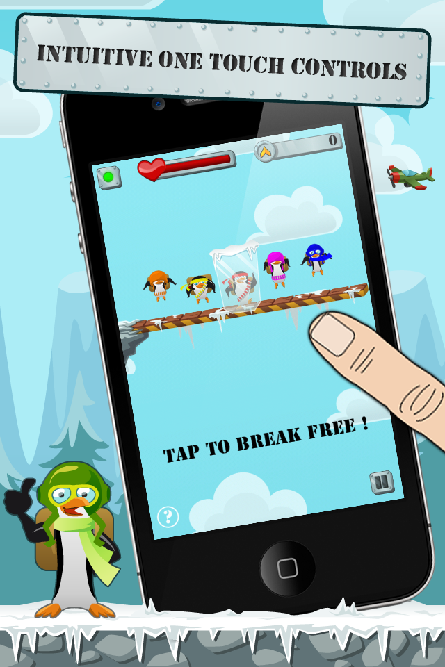 Penguin Airborne free app screenshot 4