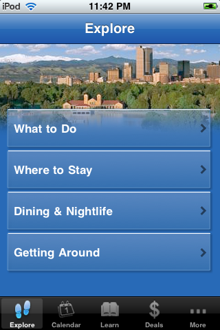 VISIT DENVER - Official Visitors Guide to Denver, CO free app screenshot 2