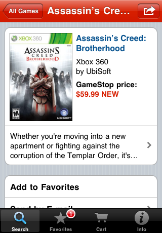 Search & Scan - GameStop.com edition free app screenshot 4