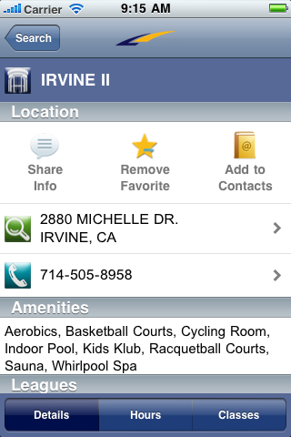 LA Fitness Mobile free app screenshot 2