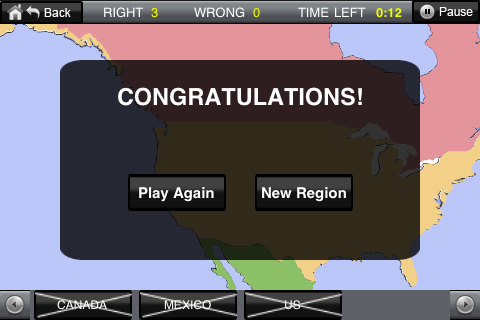 World Geography Challenge free app screenshot 3