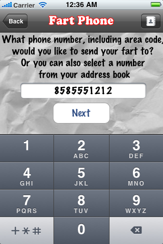 Fart a Phone Free free app screenshot 3