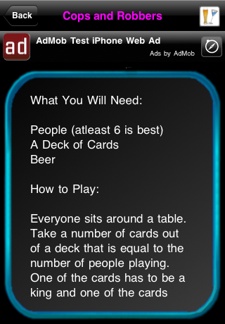 Party & Drinking Games free app screenshot 2