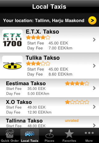 TaxiPal free app screenshot 3