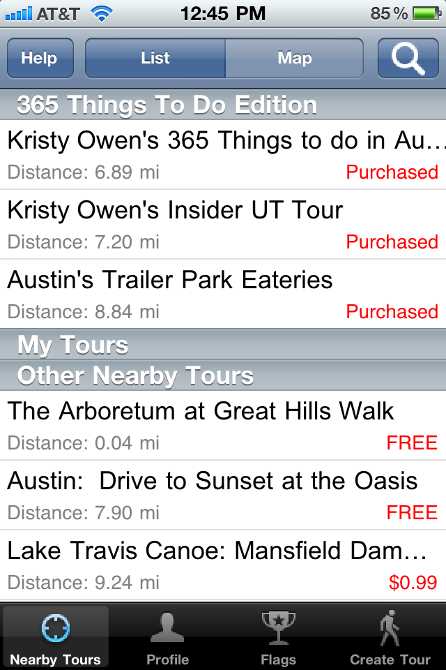 365 Austin ThingZ To Do -GPS Tour Maps + Guided Audio Tours free app screenshot 2