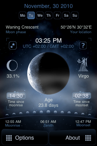 Deluxe Moon Lite free app screenshot 1