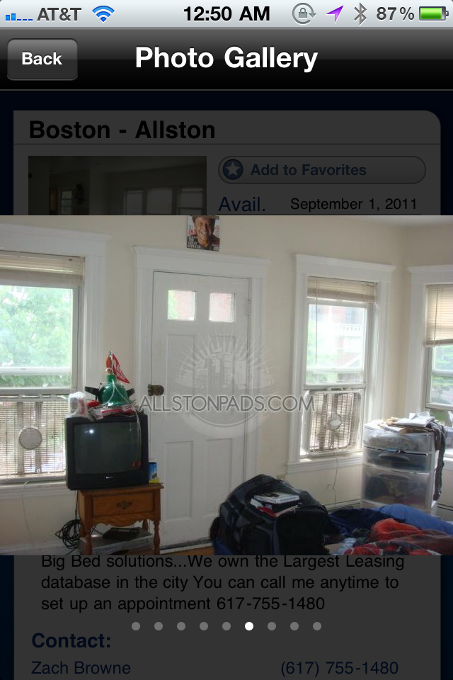 Boston Apartment Finder free app screenshot 4