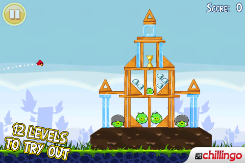 Angry Birds Lite free app screenshot 2