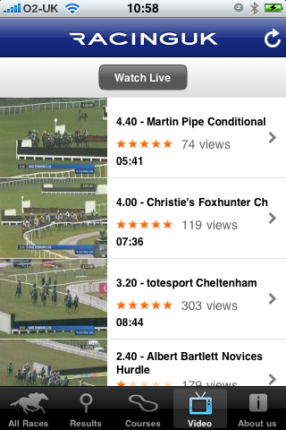 Racing UK free app screenshot 3