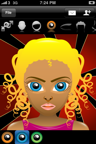 Avatar Free (Super Cute Contact Face Creator) free app screenshot 4
