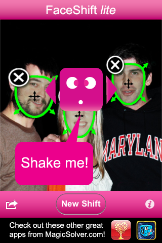 FaceShift Lite free app screenshot 4