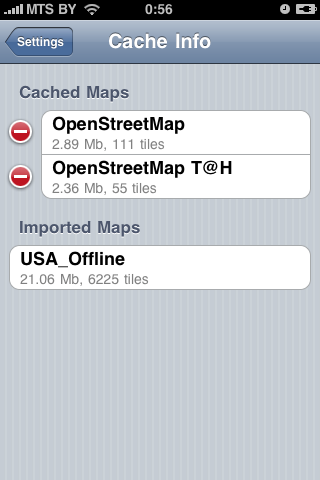 Galileo Offline Maps free app screenshot 3