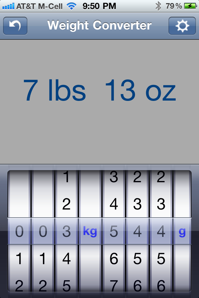 Weight Converter free app screenshot 2