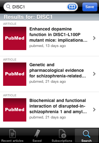 Nature.com - the latest science news and research from Nature Publishing Group free app screenshot 4