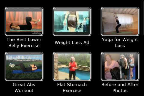 Lose the Belly (Weight Loss for Women) free app screenshot 1